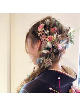 チームヘアー(TEAM hair) 華やか成人式セット