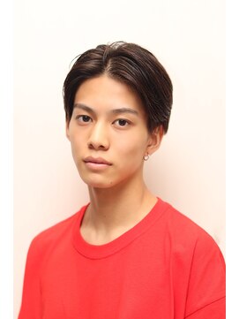 ヘアーアンドグルーミング ヨシザワインク(HAIR&GROOMING YOSHIZAWA Inc.) 【ヨシザワ人形町】カジュアルセンターパートショート30代40代