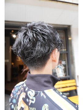 バーバー ヤマミチ(BARBER YAMAMICHI) ＜理容室＞癖毛風　スパイラルパーマ