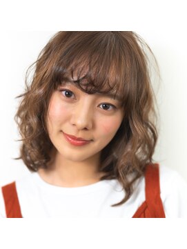 ミル(1001 mille) ボブの伸ばしかけでもふんわり可愛いヘア【1001mille】