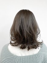 トップヘアー 本店(TOP HAIR) くびれミディ×アッシュグレー