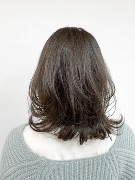 トップヘアー 本店(TOP HAIR) くびれミディ×アッシュグレー