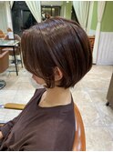 ショートボブスタイル