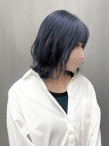 ラポールヘアー(rapport hair) blue Black color＊