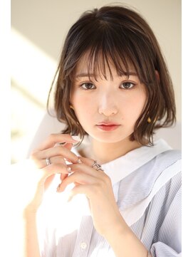 シェール(cher) くびれボブ/ナチュラルブラウン