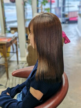 アンゼロ(UNZELO) 髪質改善Aujuaインメトリイで輝く美髪！！