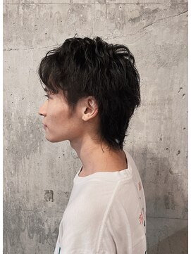 ルーツホーム(Roots Home) メンズビジネスショート×パーマ