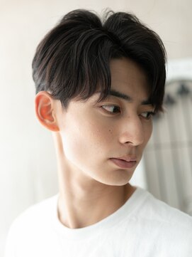 メンズヘア ビーセカンド 草加店(MENS HAIR B-2) アッシュオリーブでリラックス！愛されラフマッシュヘアC草加