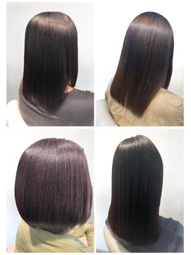 美容室フルール 20代30代40代髪質改善トリートメント艶感ストレート透明感
