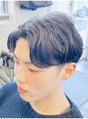ニュアンスパーマ/メンズカットシェービング