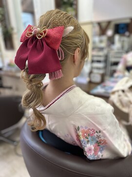 コアフィールフィス(COIFFURE fils) 【見附　今町】ヘアセット　成人式　卒業式