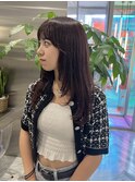 顔まわりレイヤーカット