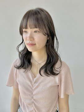 ヘアー アイス 御器所本店(HAIR ICI) 20代30代グレージュ髪質改善カラー韓国ヘア透明感顔周りカット