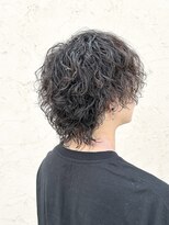 モップアップ(Mop up) メンズウルフ×ツイストスパイラルパーマ