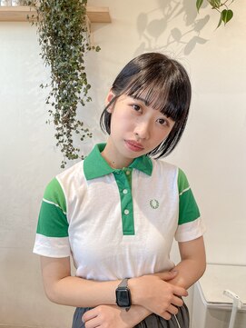 ゼスト 中野店(ZEST) 【ZEST中野/中嶋一華】ナチュラルボブ