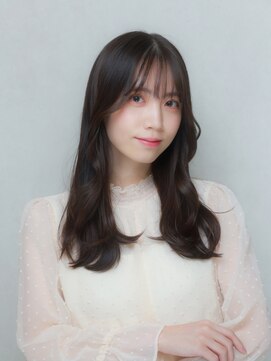 ララルーモ(LaＬaｒＯomo) ２WAY前髪×韓国ウエーブカールメルティカラー