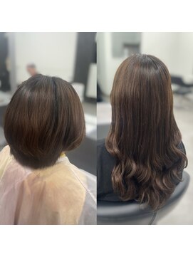 ガルボヘアー 桟橋店(garbo hair) プルシールエクステ高知美容院ロングつや髪