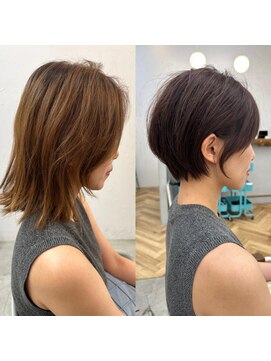 ロミー 本厚木(ROMMY.) 大人可愛いショートヘアオール世代似合う◎ひし形