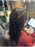 【Luccica Paris takako】ハーフツイン×ヘアアレンジ