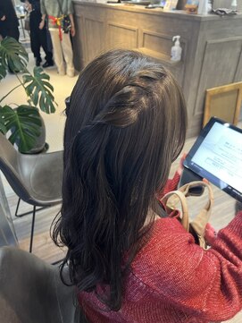 ルチア パリ(Luccica PARIS) 【Luccica Paris takako】ハーフツイン×ヘアアレンジ