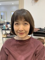 アッシュ 仙川店(Ash)&nbsp;40代50代60代ボリューム上品さ引き立つ大人のレイヤーボブ