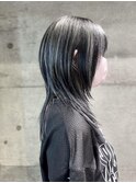 細めハイライト/くびれレイヤーウルフ【池袋駅】