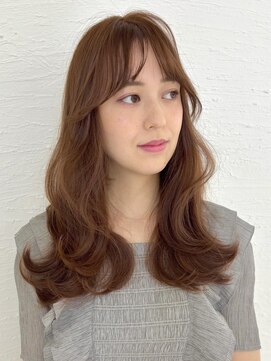 ニューヨークニューヨーク 三宮駅前店(NYNY) くびれレイヤー×ミルクティーベージュ