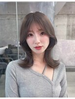 フィヴェント(Fivent) 美髪韓国レイヤーイメチェン夏ハイライトカラーくびれヘア