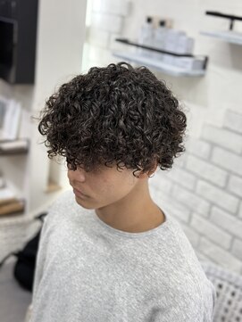 ヘアーグランデシーク(Hair Grande Seeek) 雰囲気出るミディアムカーリーパーマ