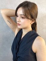 アケミ(akemi) 巻いてかわいい顔まわりカット