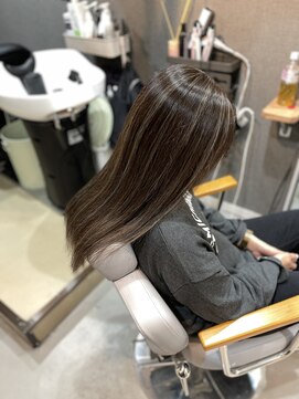 白髪ぼかしコントラストハイライト 20代 30代 40代