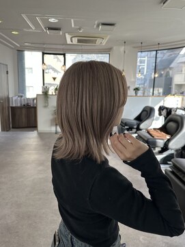 ウル 岡山駅店(ULu.) ミルクティーベージュ