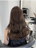 20代30代大人可愛いベージュカラーブリーチなし原宿