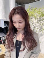 ノーム(norm)&nbsp;ピンクブラウン/レイヤーカット/ピンクカラー/似合わせカット