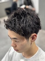 オーバルバイアピッシュ(OVARL by apish)&nbsp;スパイキーショート/メンズショートパーマ/メンズベリーショート