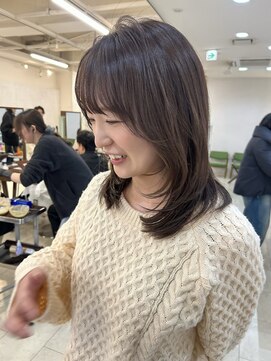 キアラ(Kchiara) 小顔レイヤー透明感カラーkchiara福岡新名敬子