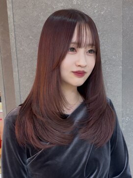 ロンド 表参道店(Lond) ◇暗めカラー/レイヤーカット/ボブ/髪質改善ストレート/表参道