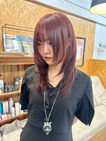ハニー 町田(HONEY)&nbsp;レイヤーカット/ハッシュカット/ウルフレイヤー/ダブルカラー