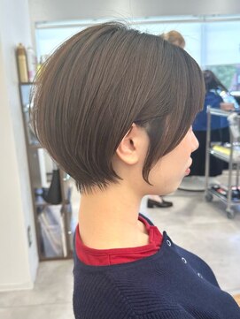 メグリ(MEGULI) マッシュショート【相馬】　＃小顔補正立体カット＃仙台ショート