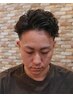 メンズカット＋スパイラルパーマ￥12000（men'sパーマ/立川/ラルフカール）