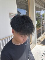 ルトワプラス(Lutowa plus) パーマ風無造作マッシュ