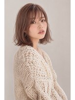 アンドリープ(&LEAP)&nbsp;THROWシルキーベージュ無造作カールボブディ