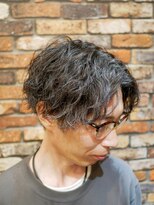 セカンド髪チョス 南浦和店(2ND 髪 chos) センターパート×波巻きパーマ