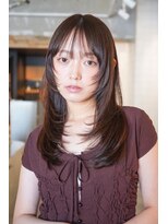 ラヴィズム 名駅店(LUVISM)&nbsp;顔周りレイヤー/ダブルカラー/髪質改善/ケアブリーチ名古屋/名駅
