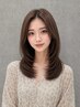 【透明感×艶髪】カット＋透明感カラー9000⇒8000