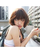 ソルトウォーター(SALT WATER)&nbsp;須崎亮太【外国人風】束感たっぷりハイライト× Bob ３　susaki