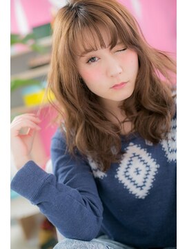 ミック ヘアアンドビューティー 大山店(miq  Hair&Beauty) ほどけて揺れる”ゆる・ふわ”エアリーロング