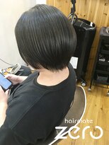 ヘアメイクゼロ 坂戸駅前店(hairmake zero) ゼフィラム　丸みボブ