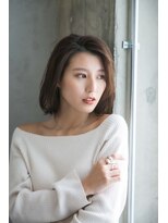 ペスカ 豊崎沖縄(pesca)&nbsp;pesca豊崎店/小顔/オリーブカラー/セミウェットウェーブ