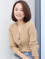 【nex表参道】大人　前髪　ココアブラウン